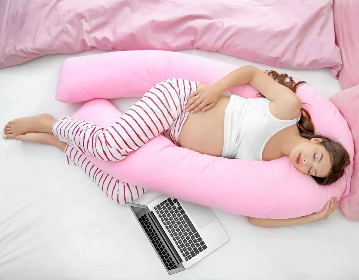 Pink-Pregnancy-Pillow